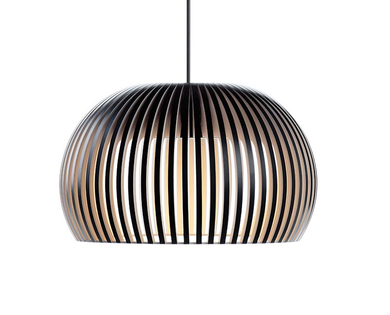 Atto 5000 Taklampa Svart