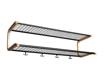 Anna Hatthylla | 100 centimeter bred | Svart/Björk 